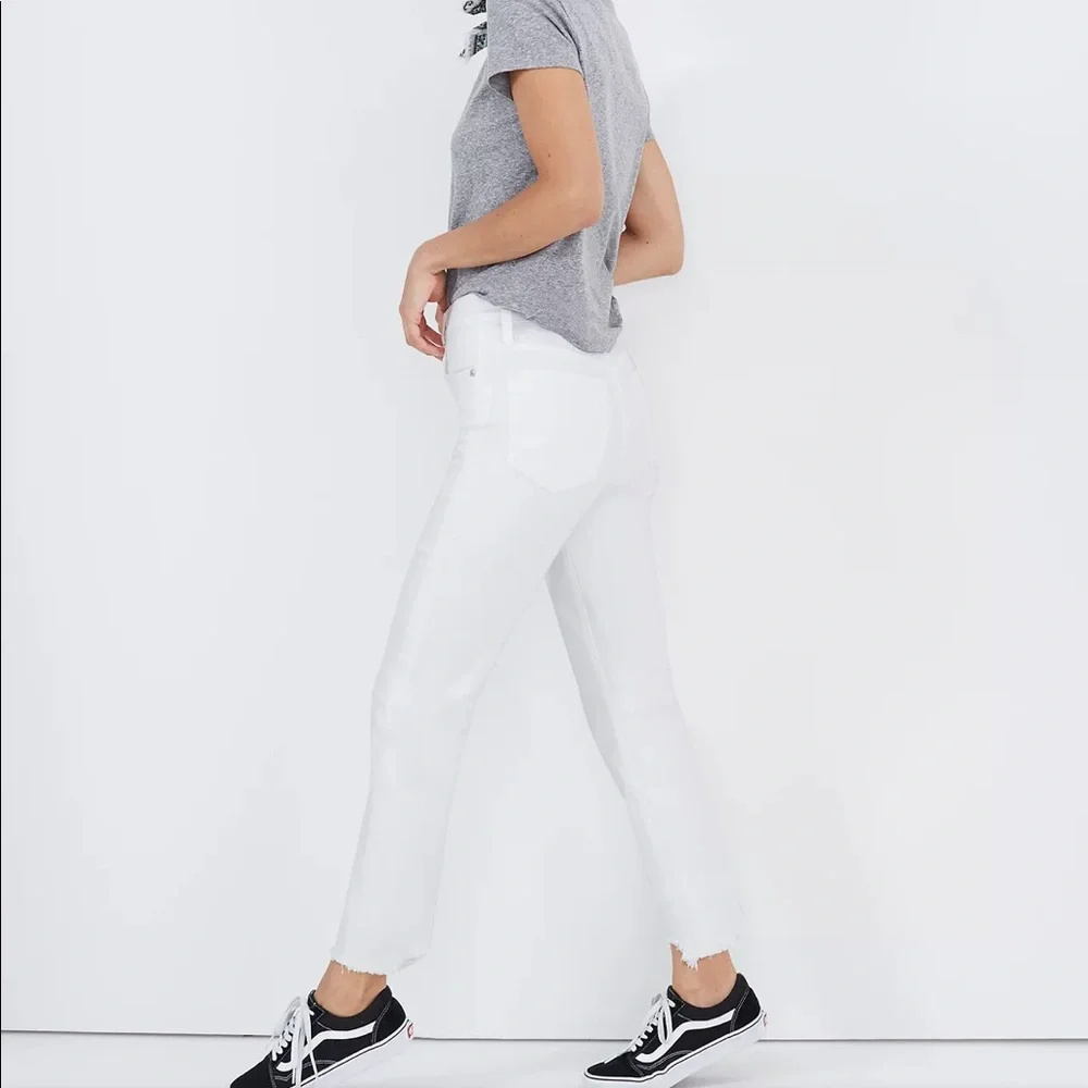 HP🎉 Madewell / The Perfect Vintage Crop Jean Button-Front Edition - Picture 5 of 8